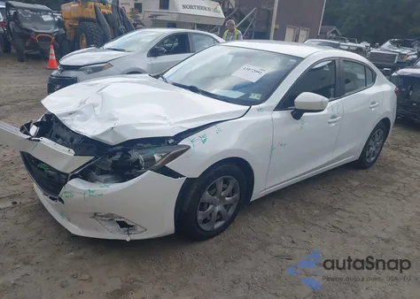 2016 Mazda Mazda3 I Sport from USA, damaged, VIN JM1BM1T72G1315799